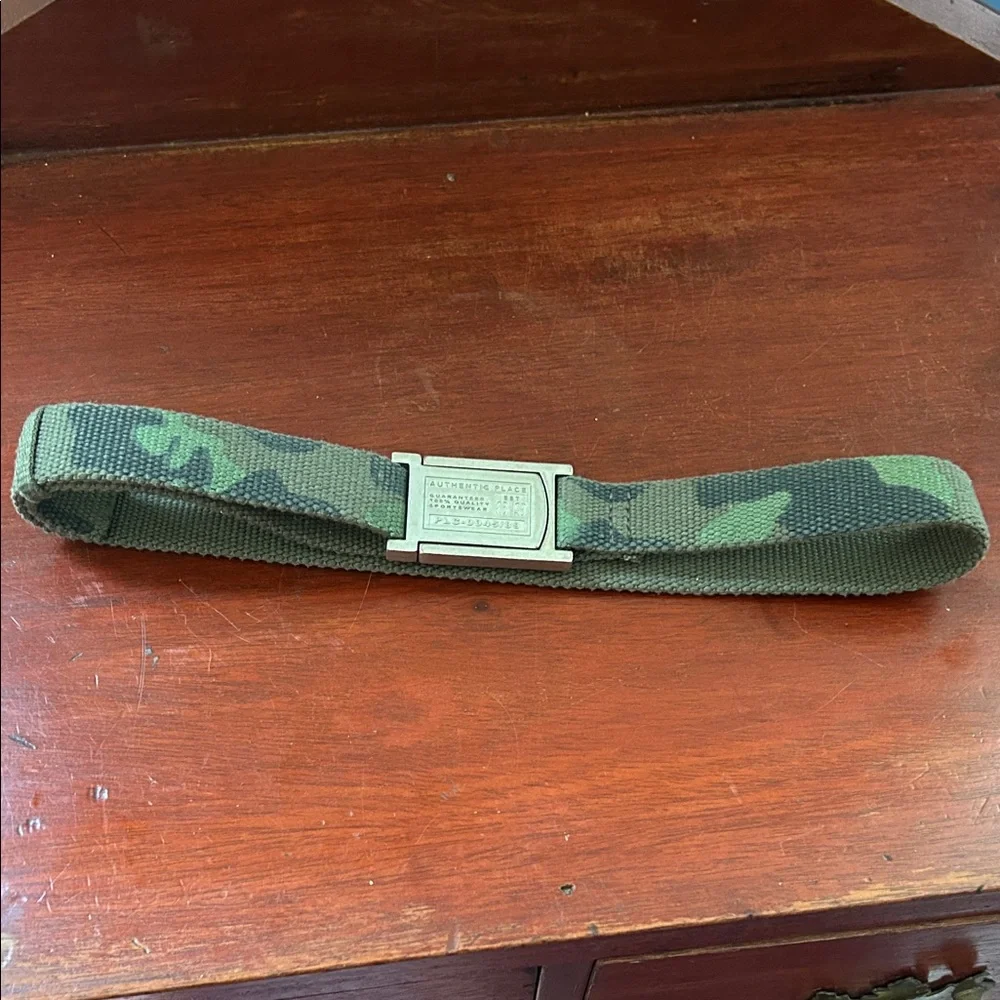 The Children's Place Green Camouflage Belt